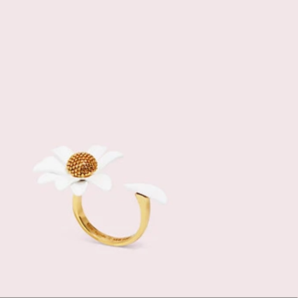 RELISTED- NWT KATE SPADE ♠️ INTO THE BLOOM RING - 7 - Picture 4 of 8